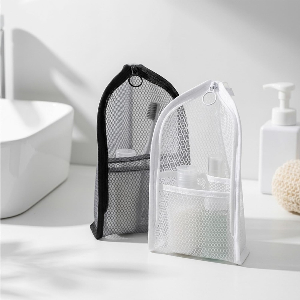 Mesh Toiletry Bag Breathable Q - Travel Packing Accessories recension och pris