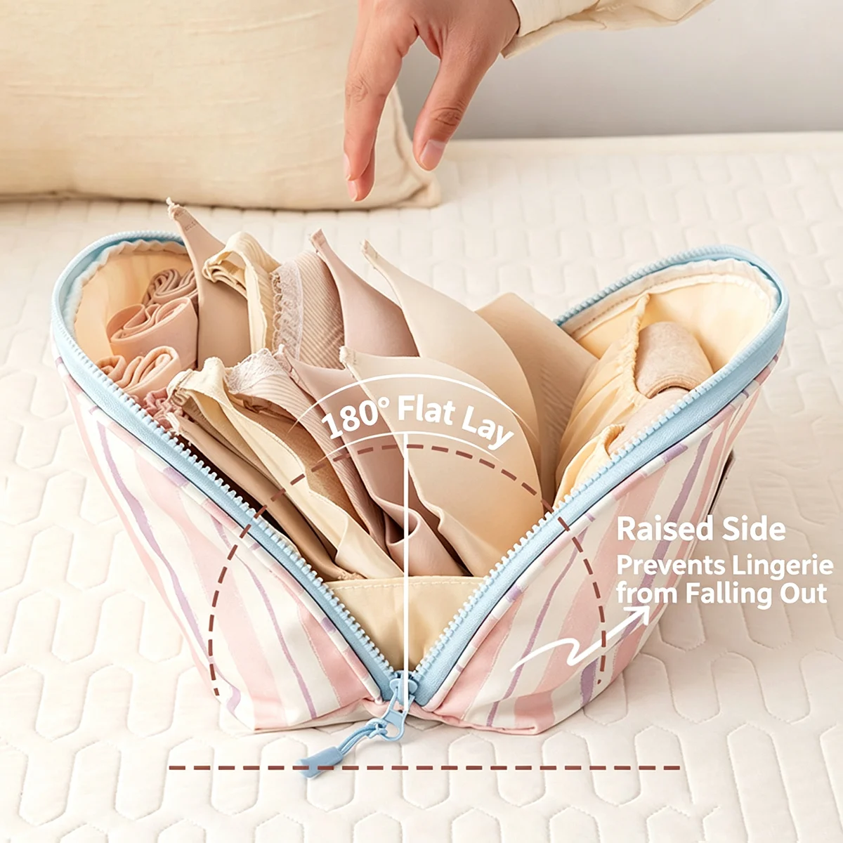 Underwear Storage Bag Portable - Travel Accessories Pouch recension och pris