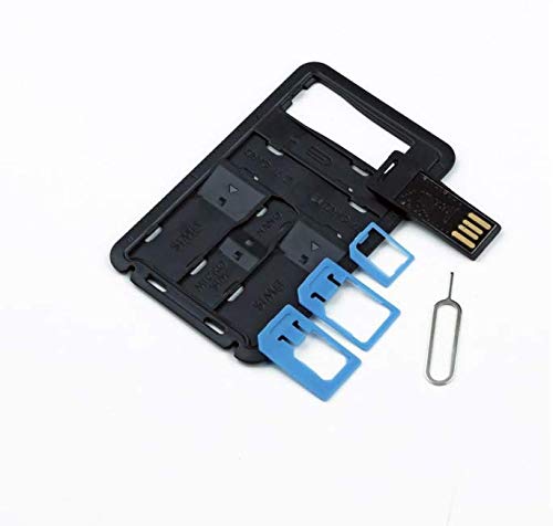5 in 1 Universal Mini SIM Card - Sim Card Holder Case recension och pris
