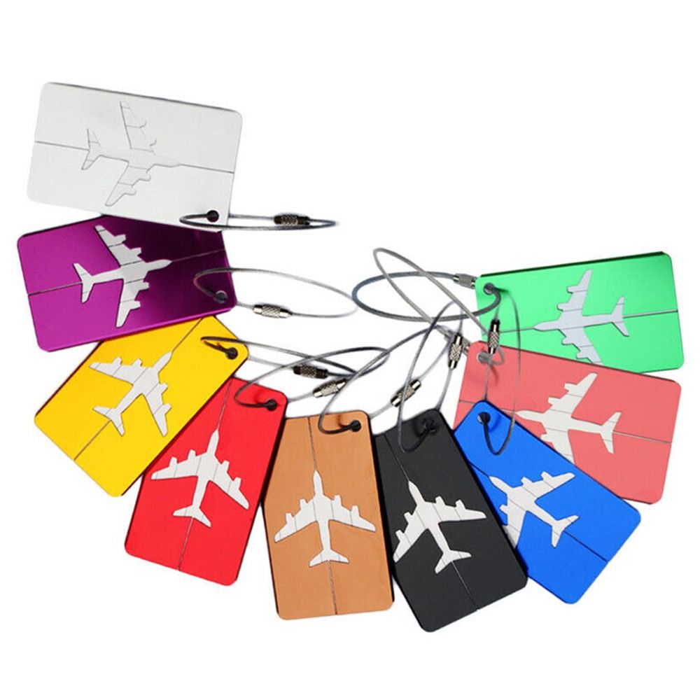 Aluminium Travel Luggage Tags  - Travel Accessories Logo recension och pris