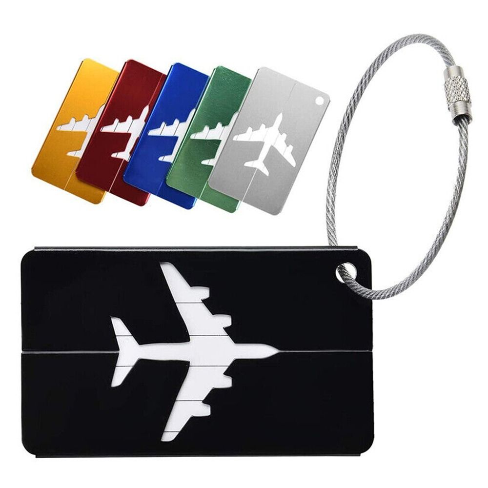 Aluminium Travel Luggage Tags  - Travel Accessories Logo recension och pris