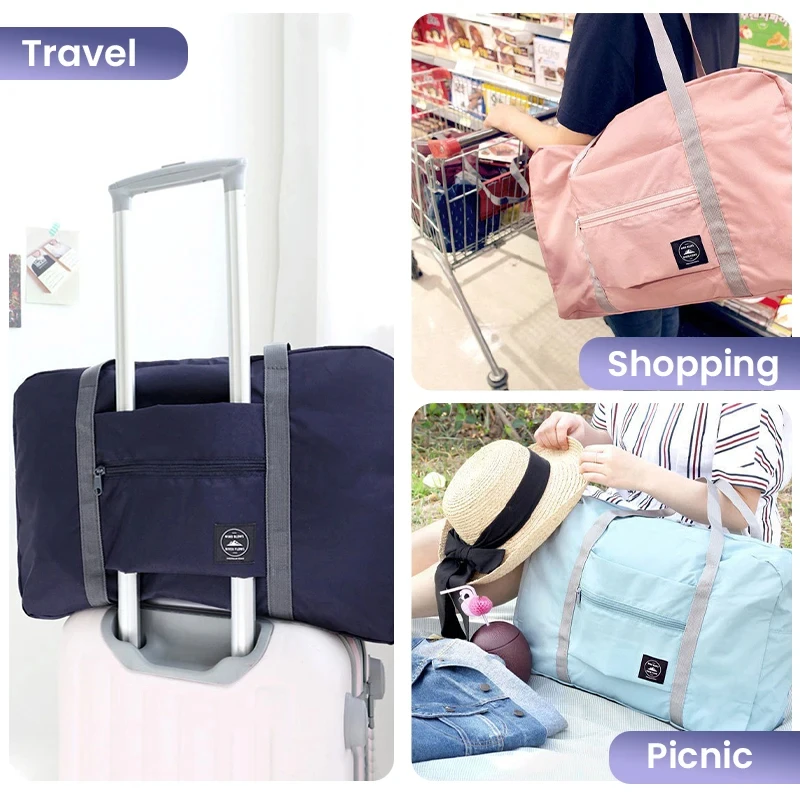 Foldable Travel Duffel Bag for - Travel Packing Accessories recension och pris