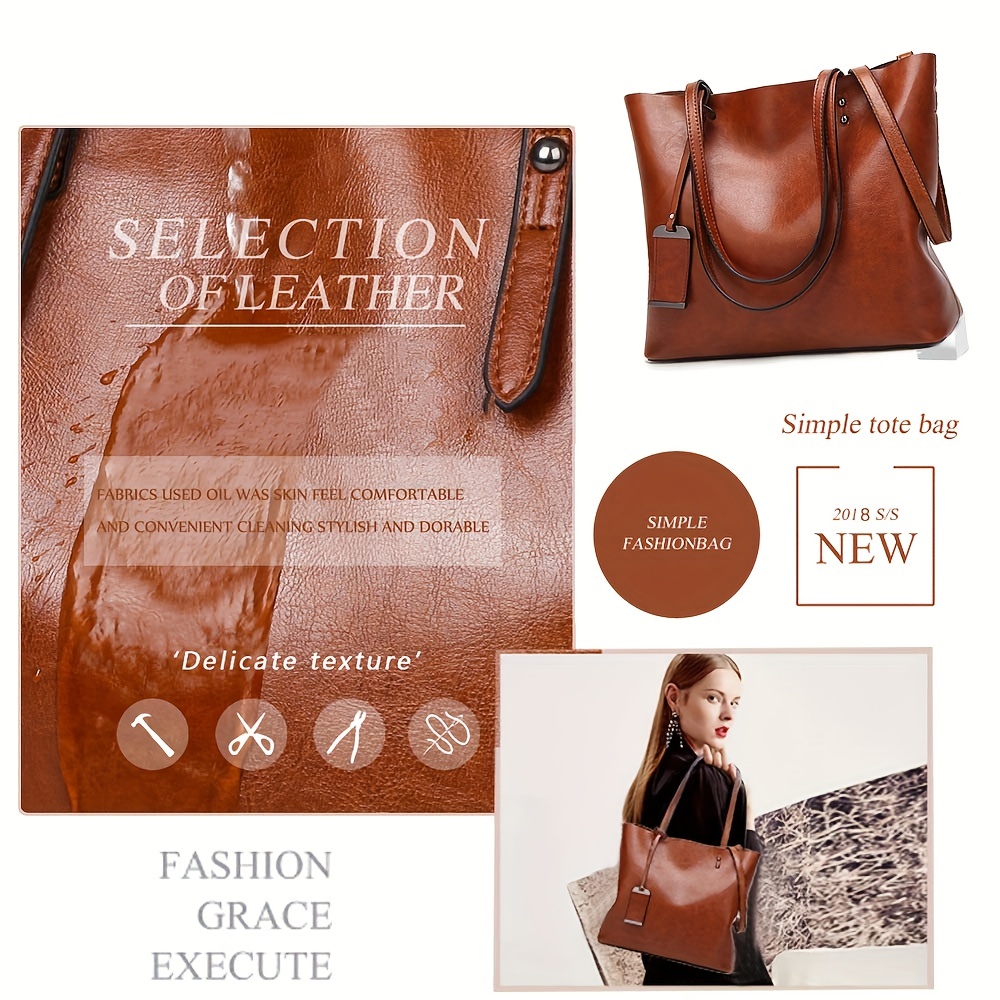 Fashionable Classic Retro Leat - Travel Accessories Tech recension och pris
