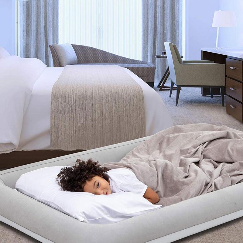 Baby Inflatable Travel Bed Air - Travel Accessories With Kids recension och pris