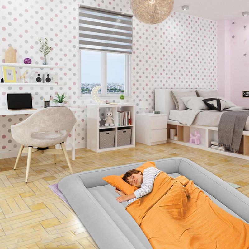Baby Inflatable Travel Bed Air - Travel Accessories With Kids recension och pris