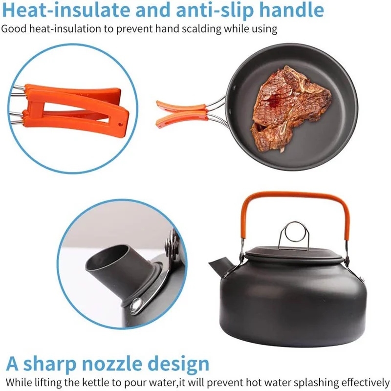 Camping Cooking set Camping Co - Travel Kitchen Accessories recension och pris